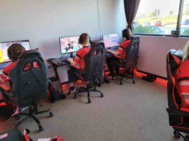 YES! Gaming stations